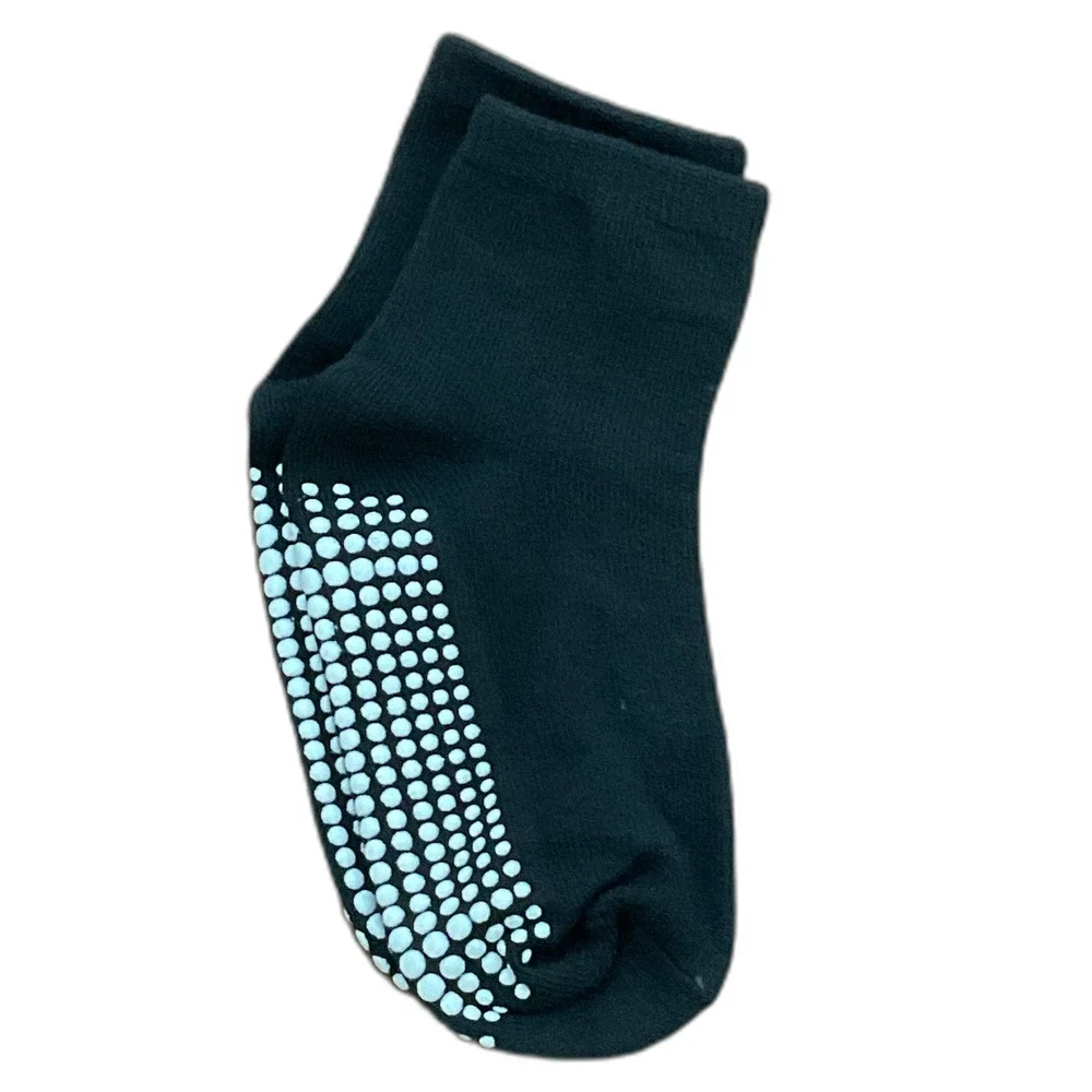 Debra Weitzner Kids Non-Slip Socks, 12-Pack Black